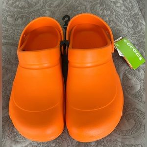 Crocs Orange Mario Batali Collection Slip Resistant Size Men’s 13 NWT